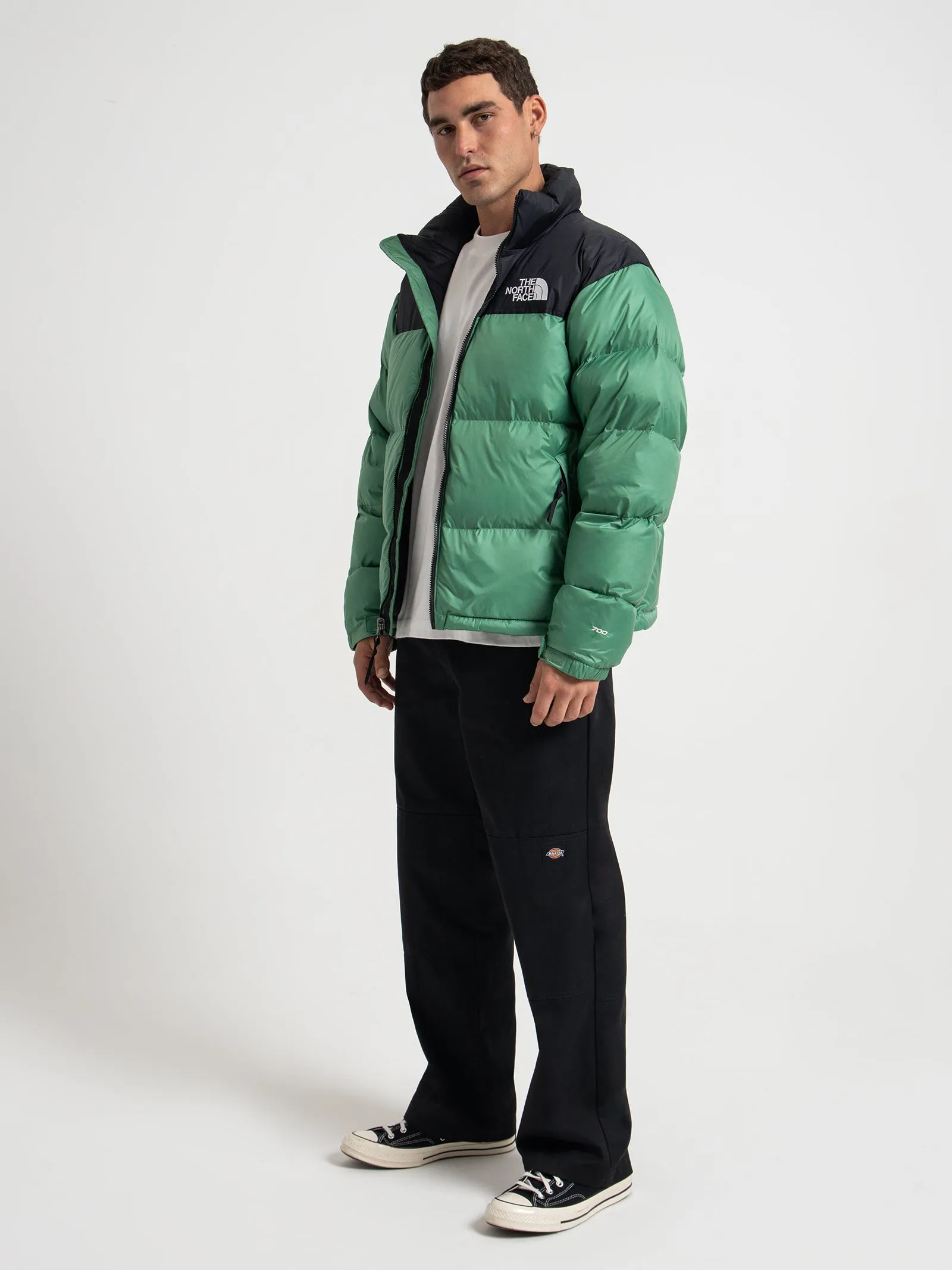 1996 Retro Nuptse Jacket in Deep Grass Green