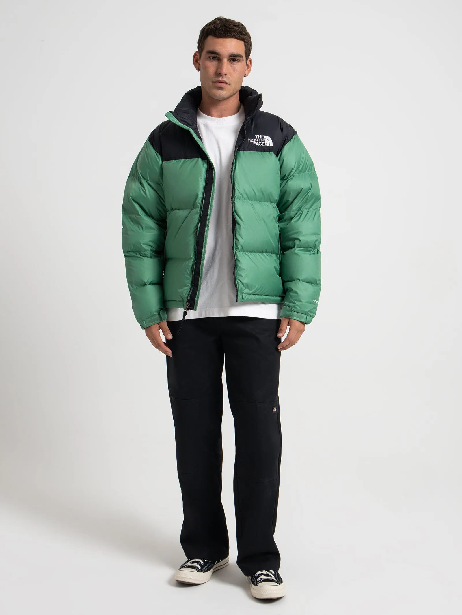 1996 Retro Nuptse Jacket in Deep Grass Green