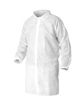 (30/Case) SunTech Lab Coats without Pockets (Similar to Tyvek)