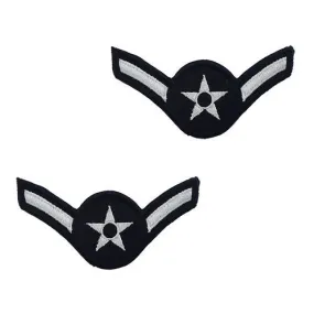 Air Force Embroidered Chevron: Airman - small color