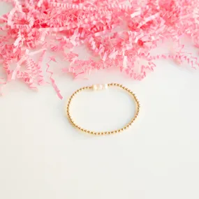 Beaded Blondes | Harper Bracelet in Gold