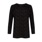 Black Stars and Diamonds Blouse