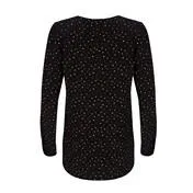 Black Stars and Diamonds Blouse