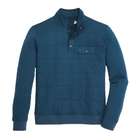 Box Quilted Pullover - Titan