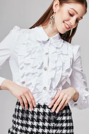 Caroline Ruffle Blouse