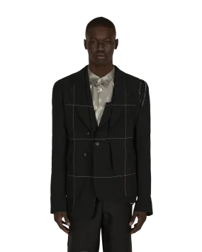 Deconstructed Blazer Black