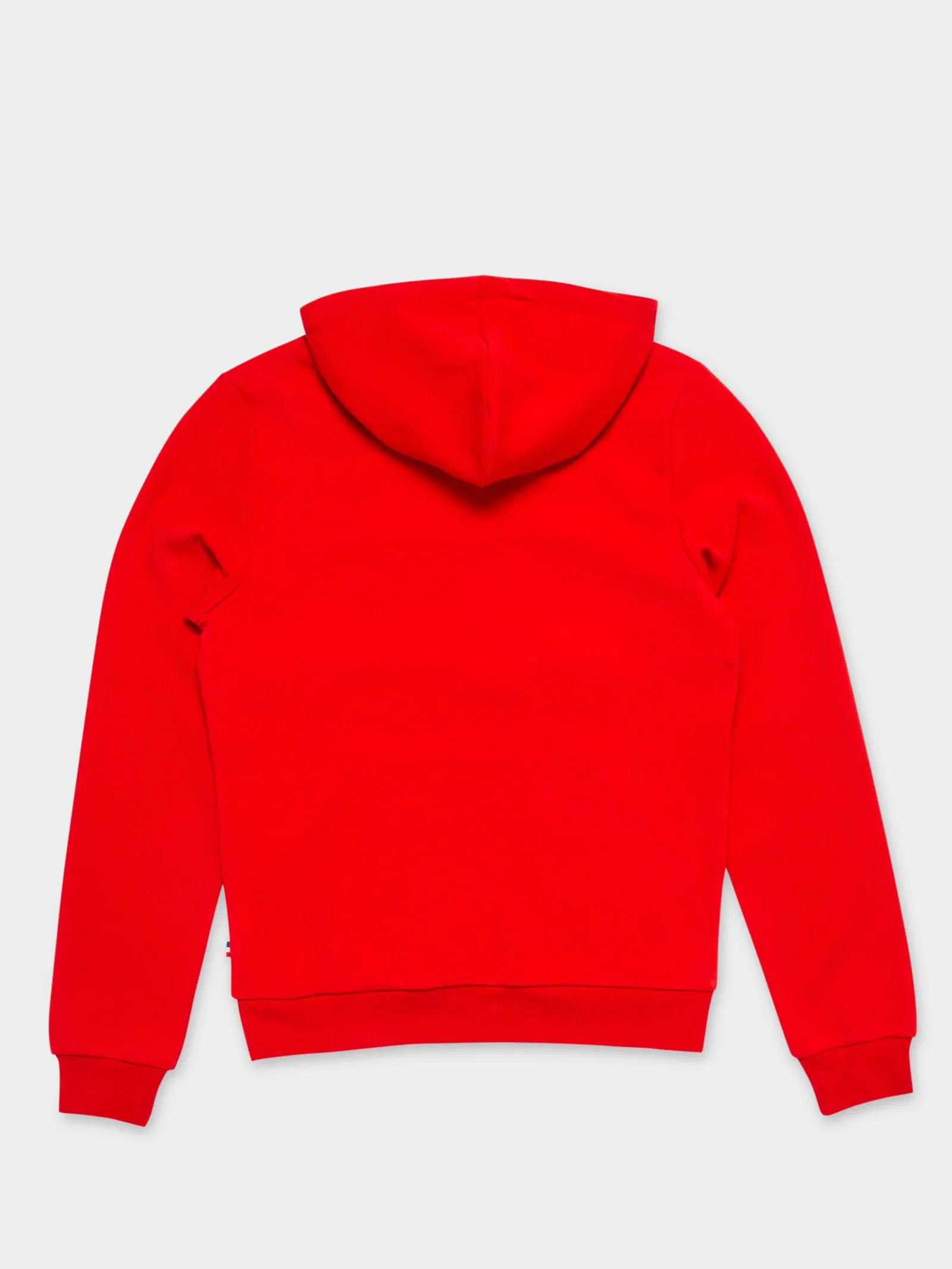 Dinan Hooded Sweater in Rouge Red