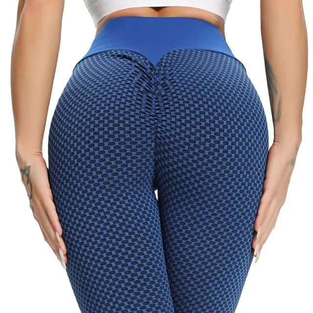 DressBetty - High Waist Legging Push Up Casual Dot Women Leggings Sexy Booty Gym Pants Ladies Seamless Workout Pants Female Leggins