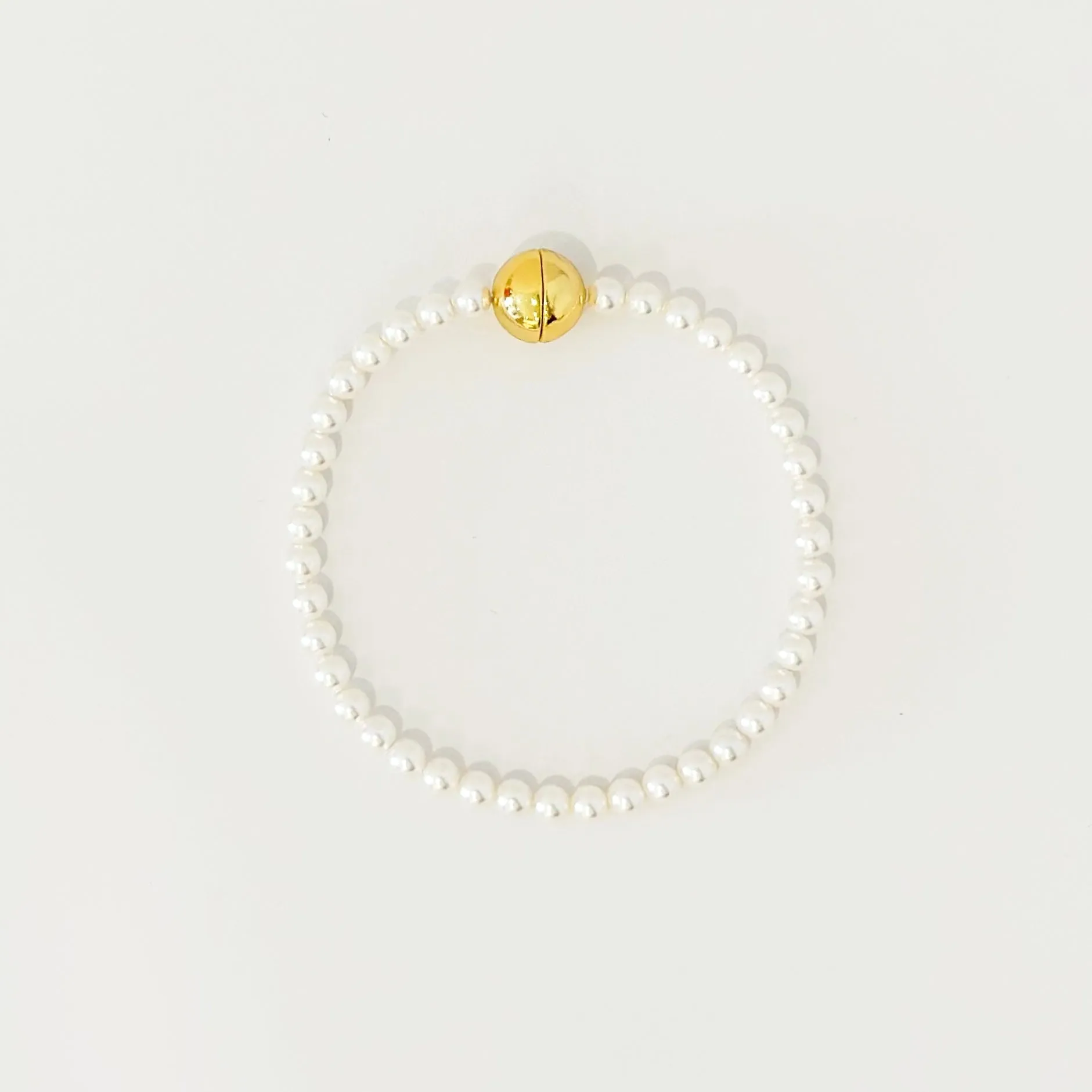 Evangeline 4mm Pearl Bracelet