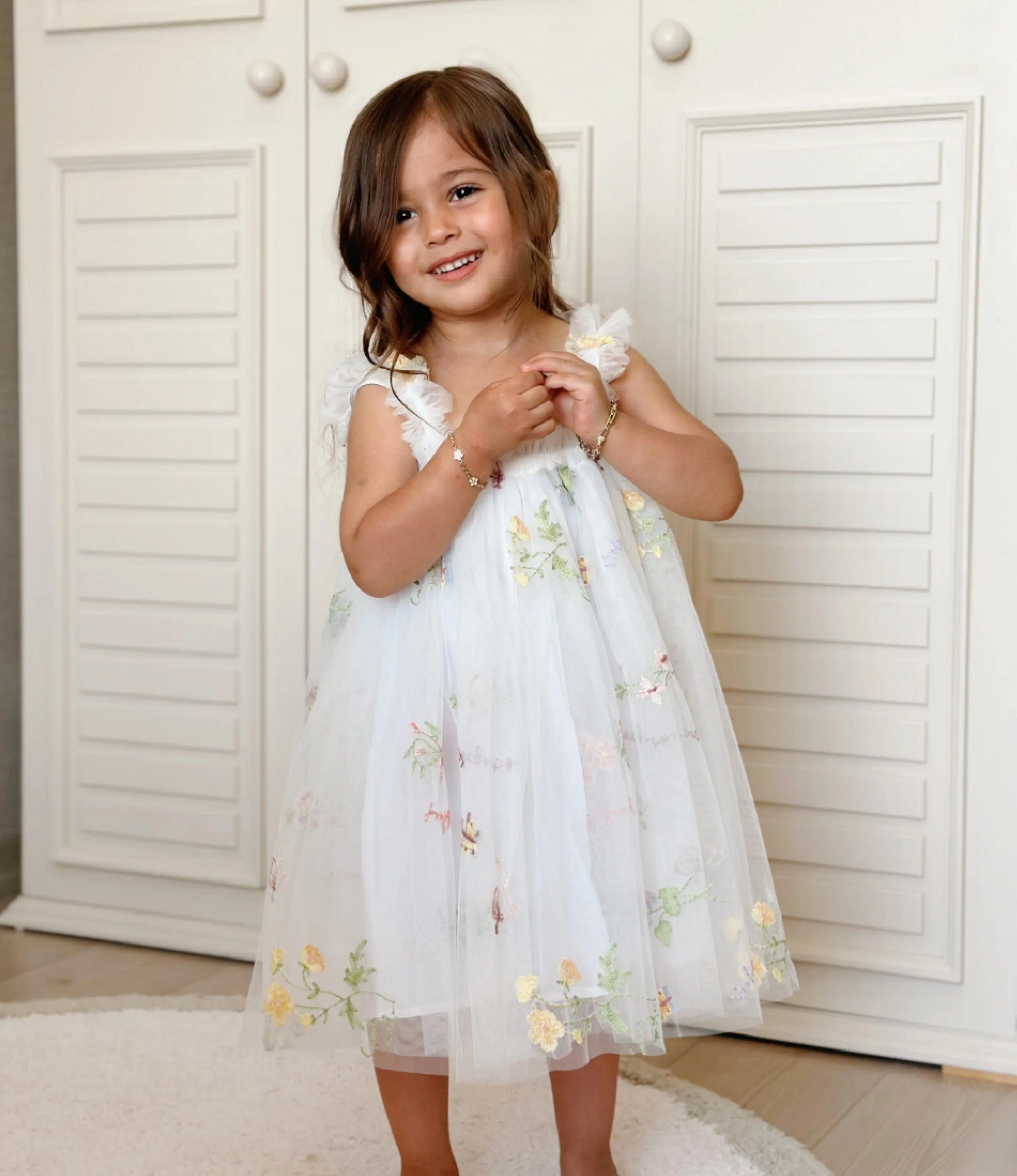 Fairy Party Dress - White