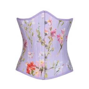 Flower Shower in Lilac Corset, Slim Silhouette, Regular