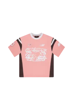 FOOTBALL MESH JERSEY PINK