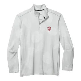 Indiana Hoosiers Sport Delray Frond 1/2 Zip Grey Jacket