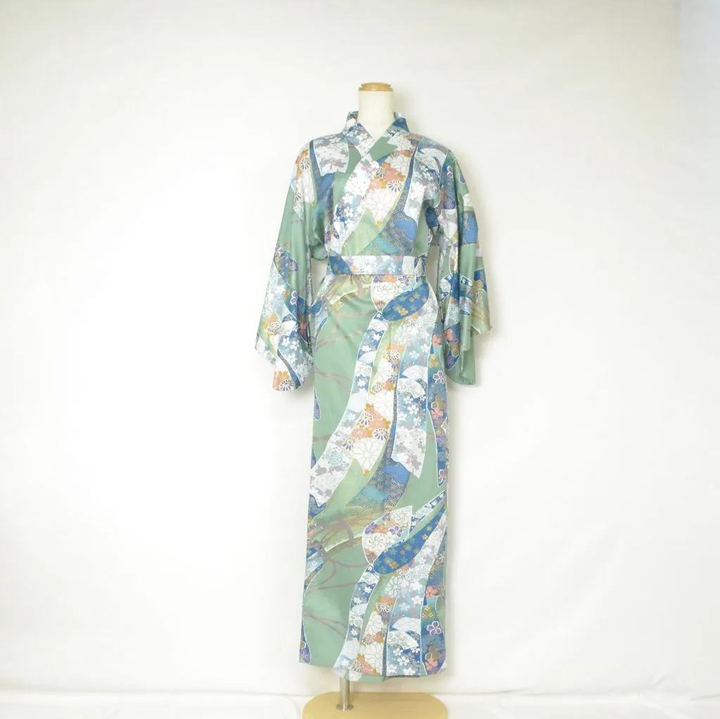 Japanese Kimono Women's Cotton Ribbon