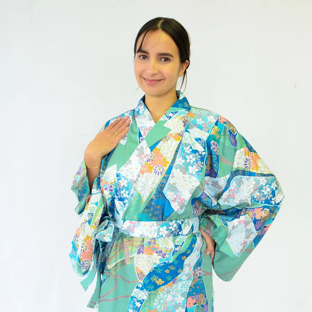 Japanese Kimono Women's Cotton Ribbon