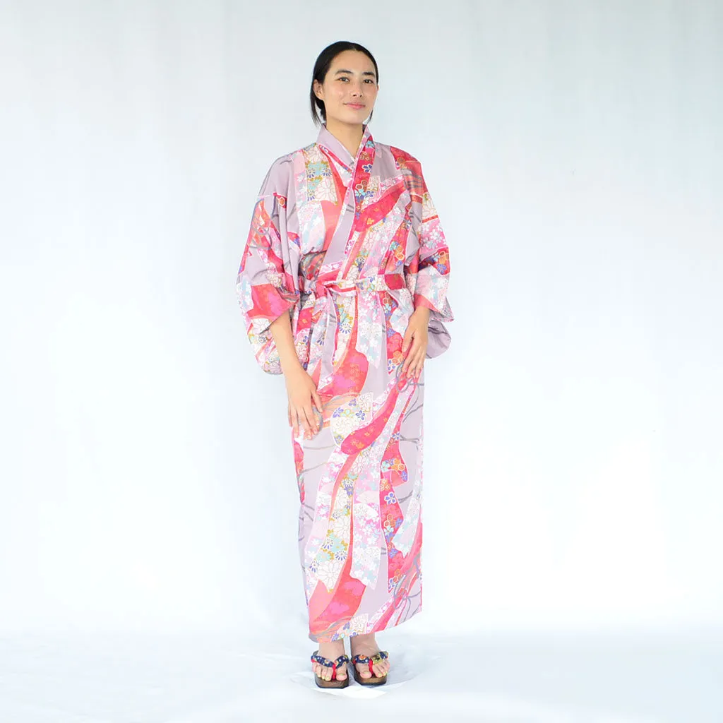 Japanese Kimono Women's Cotton Ribbon