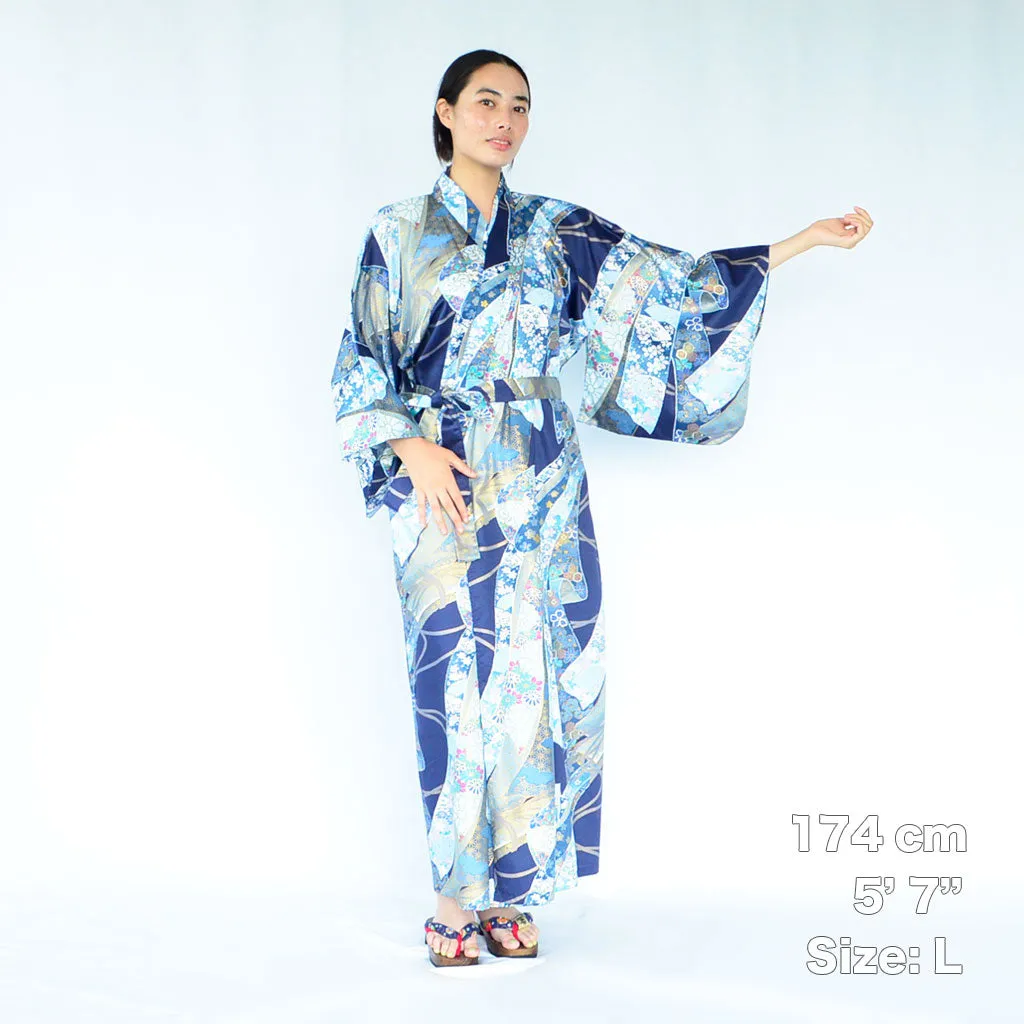 Japanese Kimono Women's Cotton Ribbon