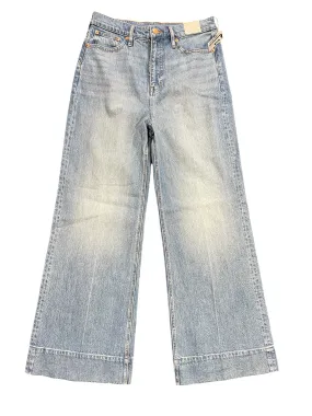 Jeans Wide Leg By J. Crew In Blue Denim, Size: 12