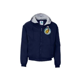 Morris Jeff Community School Navy Hooded Jacket