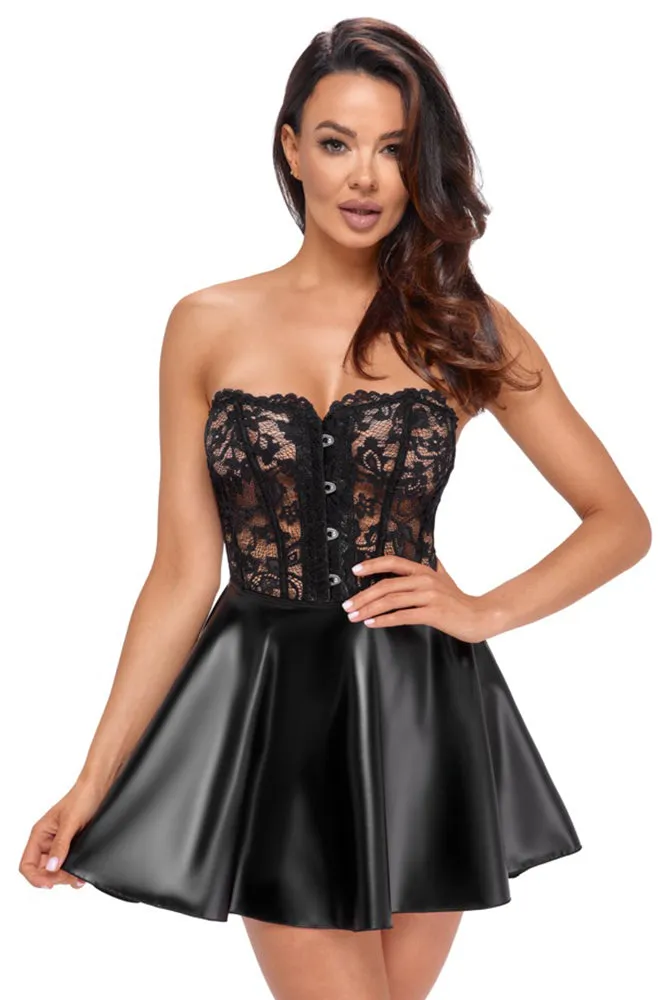 Noir Handmade Corset Dress