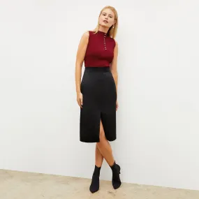 Penny Skirt - Everyday Satin :: Black