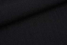 Recycled Polyamide Rapported Rib for Swimwear - Black (1.50 Mts Remnant)