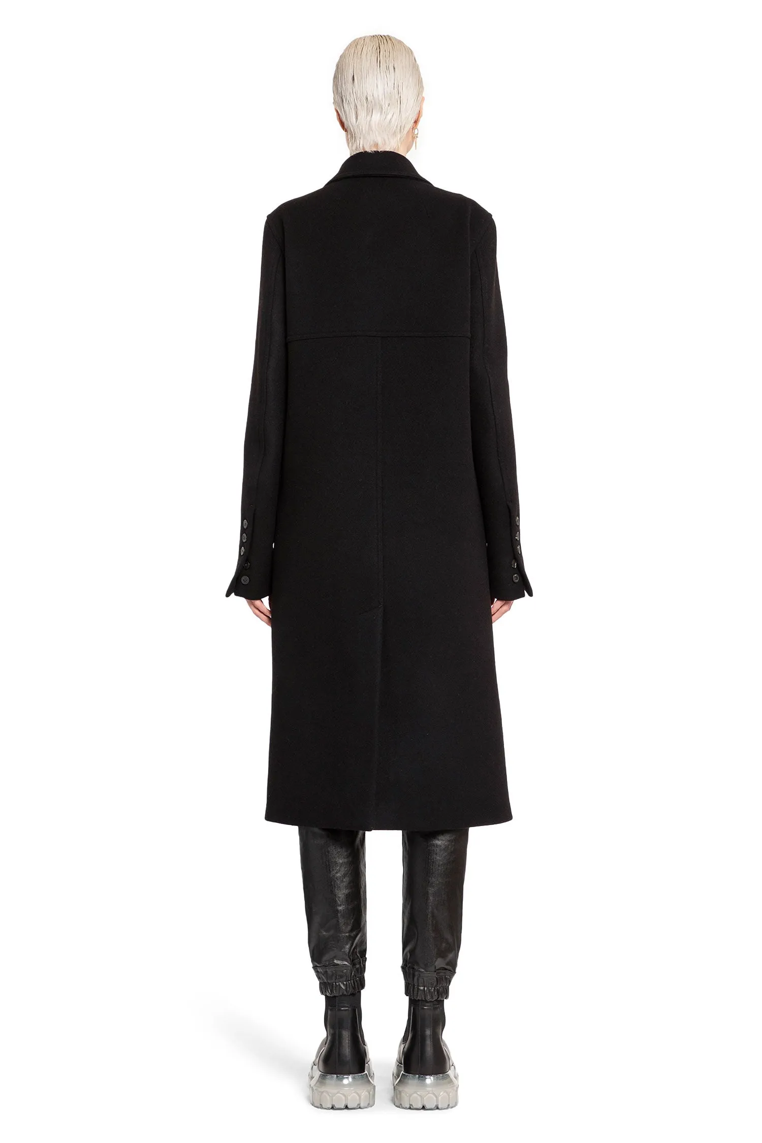 RICK OWENS WOMAN BLACK COATS