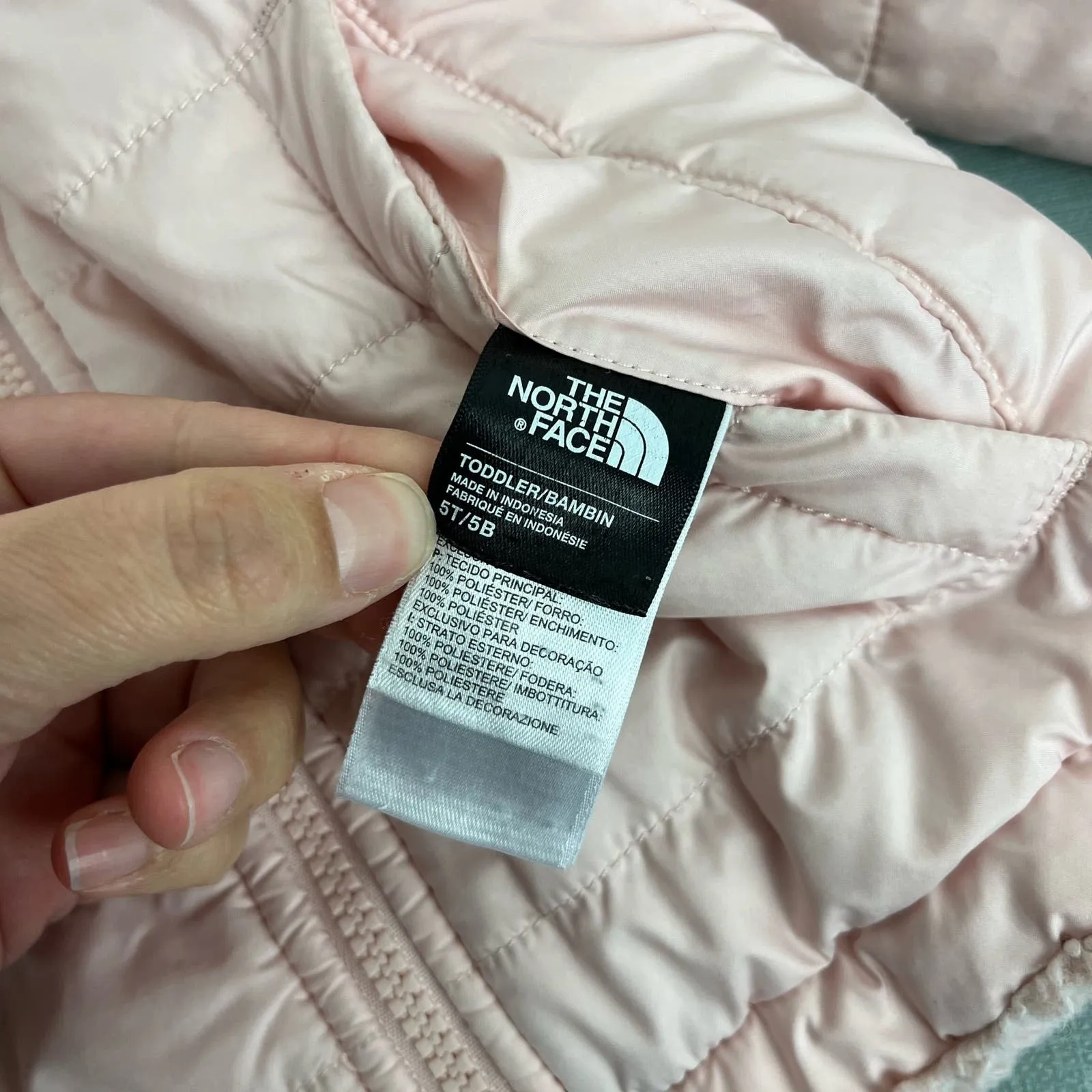 The North Face Reversible Mossbud Swirl Insulated Jacket 5T