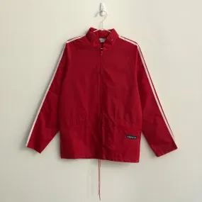 Vintage Adidas Three-Stripe Windbreaker