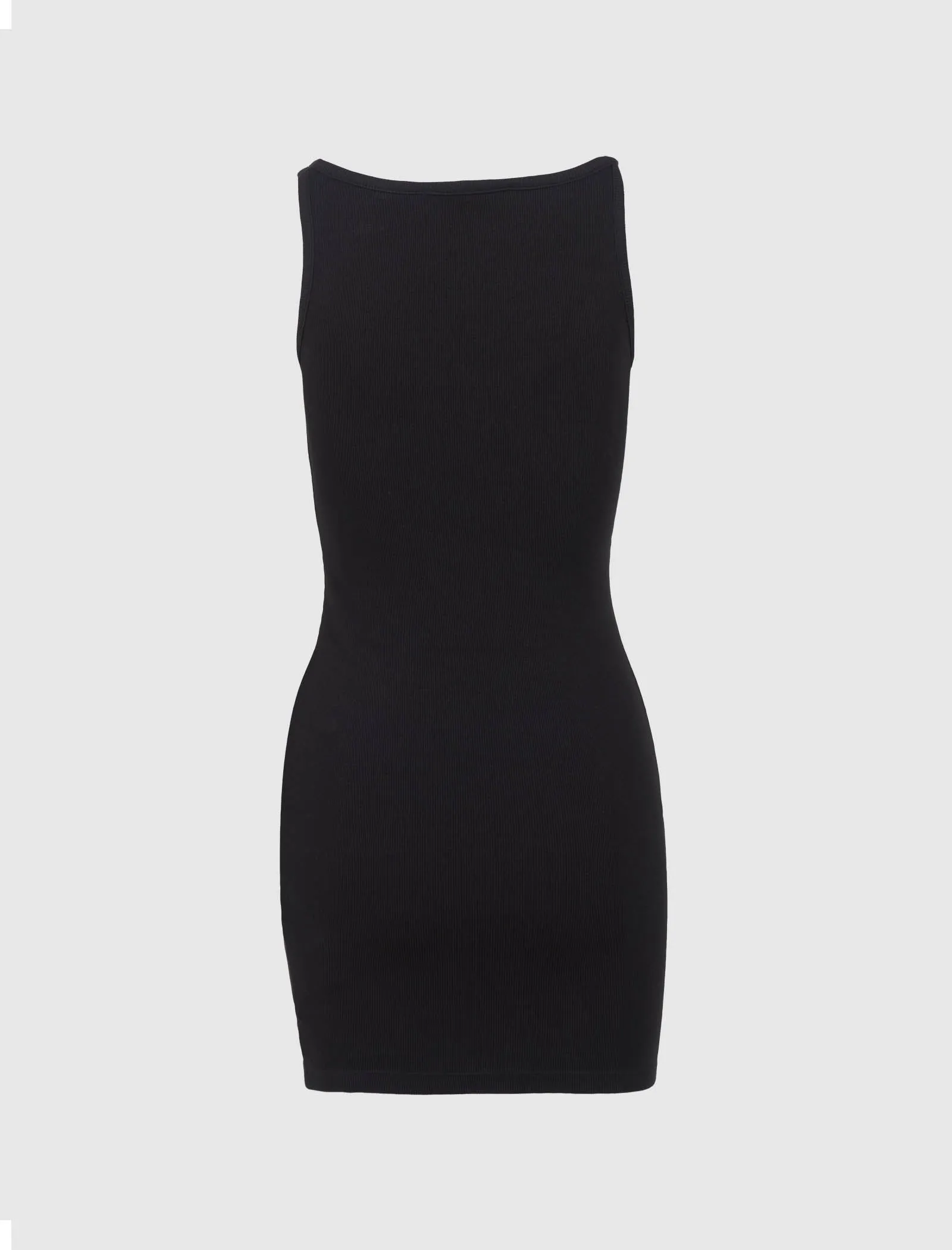 WOMEN'S BASIC RIB DRESS