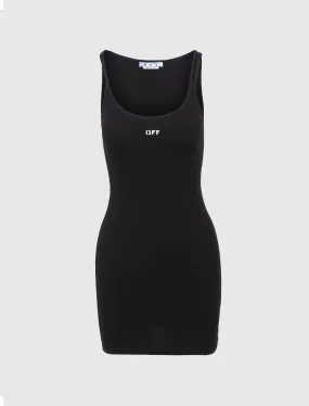 WOMEN'S BASIC RIB DRESS